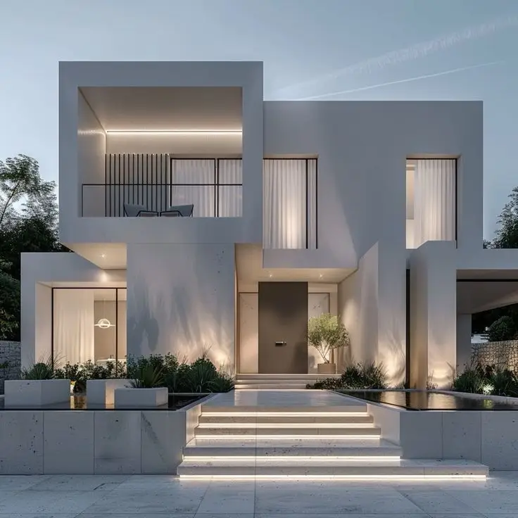 2. أبرز صيحات تصميم واجهات مودرن لعام 2025